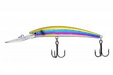 Фото воблер kyoda pelipper minnow-130f, длина 130 мм, вес 24  гр, цвет p1038 заглубление 1- 4 м.