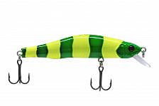 Фото воблер kyoda jarvis minnow-90sr, длина 9,0 см, вес 10.5 гр, цвет p758, заглубление 0,5-1,0м.