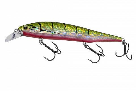 Фото воблер kyoda falcon minnow-115sp,  длина 115 мм, вес 15.5 гр, цвет p1044 заглубление 0 - 1.7м.