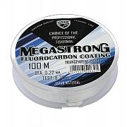 Фото megastrong fluorocarbon coating d-0,45 мм, l-100 м,  разрывная нагрузка 15,50 кг (10 шт)