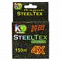 Фото steeltex green 4x d-0,30 мм, l-150 м, цвет зеленый, разрывная нагрузка 16,80 кг