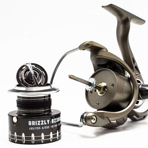 Фото катушка kyoda "grizzly" 3000, 10+1 подшипн., передний фрикцион
