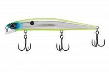 Фото воблер kyoda amfibia minnow 110f, длина 11,0 см, вес 11 гр, заглубление 0,3-0,6 м. цвет p2579