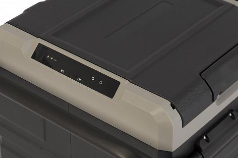 Фото автохолодильник kyoda tw75wh-e, двухкамерный, объем 75 л, вес 24 кг
