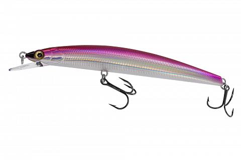 Фото воблер kyoda stark minnow-150f, длина 15,0 см, вес 25.0 гр, цвет p321, заглубление 0,5-1,0м.