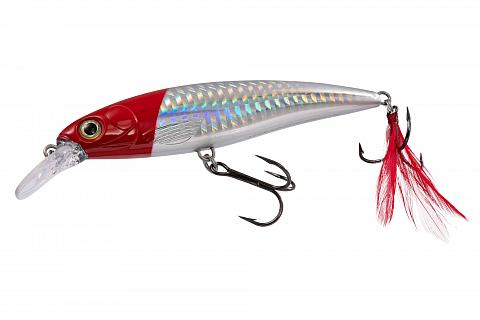 Фото воблер kyoda luck minnow-100su, длина 10 см, вес 15 гр, цвет p11, заглубление 1,0-1,2 м.