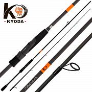 Фото спиннинг kyoda pharaoh, длина 2,44 м, тест 7-28 гр, штекер