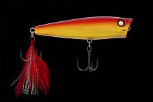 Фото воблер kyoda shine pop-65f, длина 6,5 см, вес 7,5 гр, цвет p2153, заглубление поверхностное
