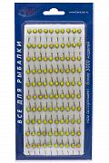 Фото мормышка метал паяная с фосфорной каплей №34-ф d4  кр. №12 /100шт/