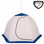 Фото палатка зонт "condor" зимняя 2,2 х 2,2 х 1,8, без пола, белый/синий