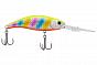 Фото воблер kyoda sharp minnow-85f, длина 8,5 см, вес 17,5 гр, цвет p1656, заглубление 3,6-4,5 м