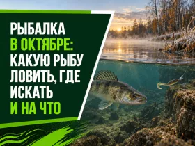Рыбалка в октябре: какую рыбу ловить, где искать и на что